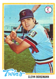 1978 Topps Baseball Cards      307     Glenn Borgmann